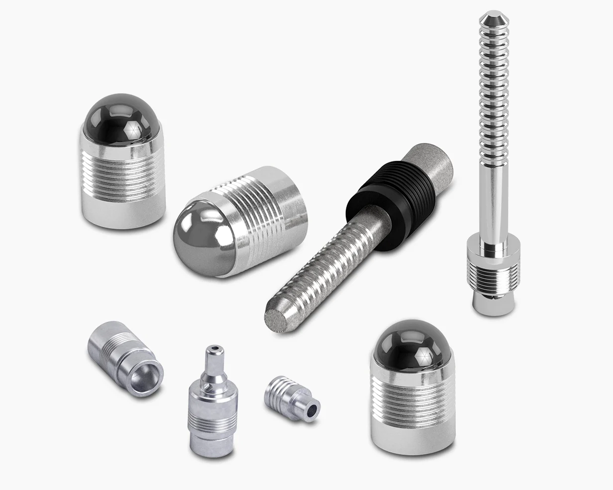 白色背景上的密封塞和止回阀概述。