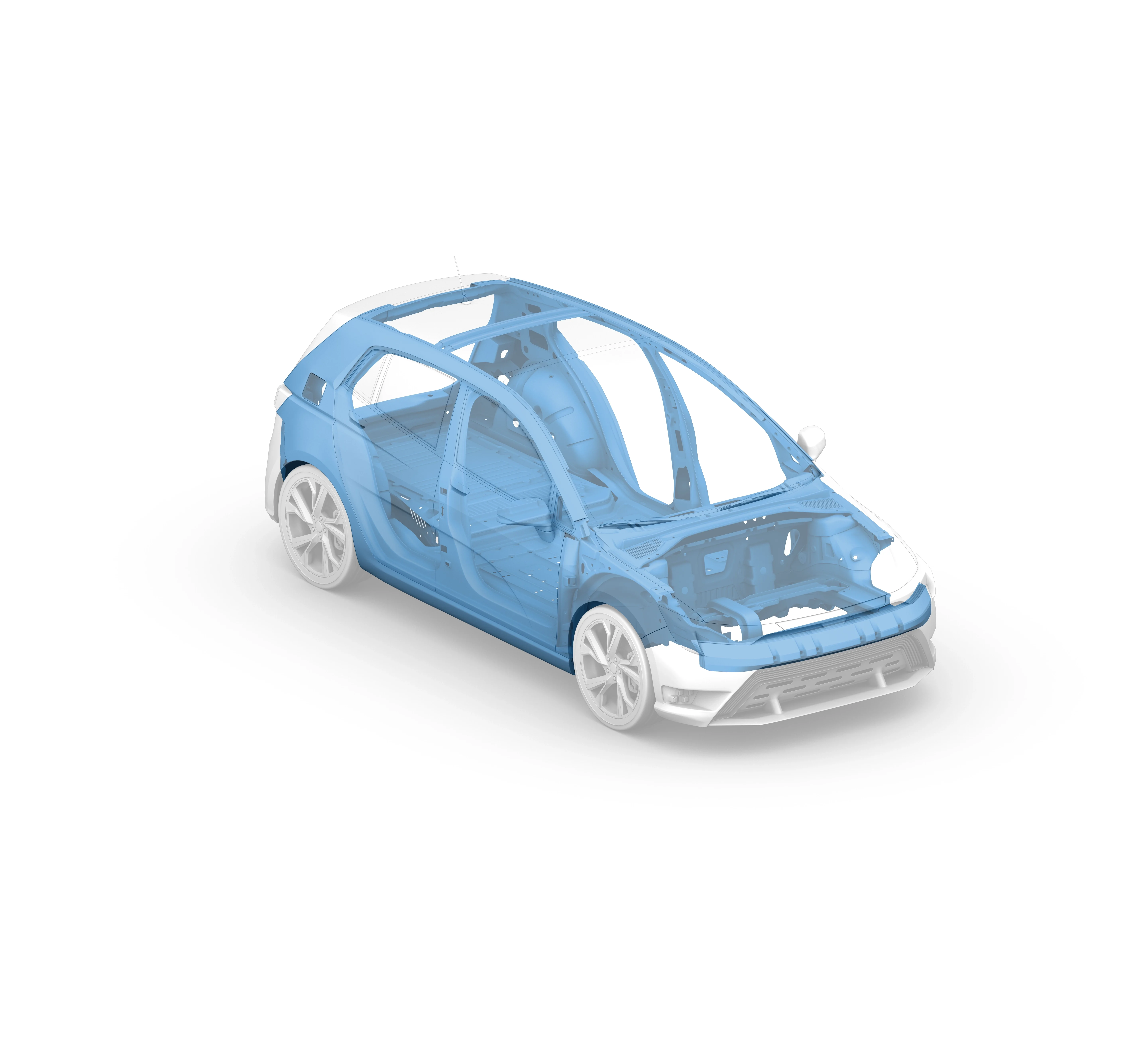 电动汽车白车身视觉