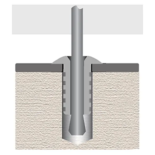 应用FASTEKS槽型快速铆钉。
