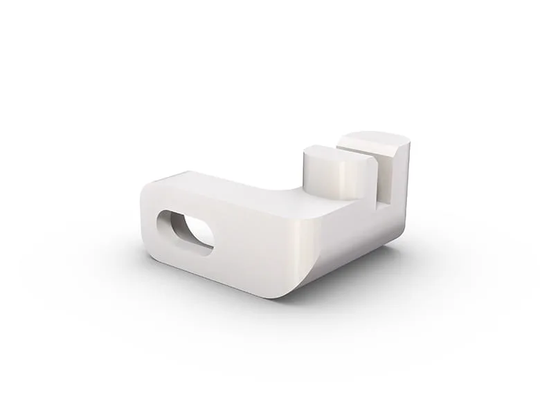 白色侧向导向部件