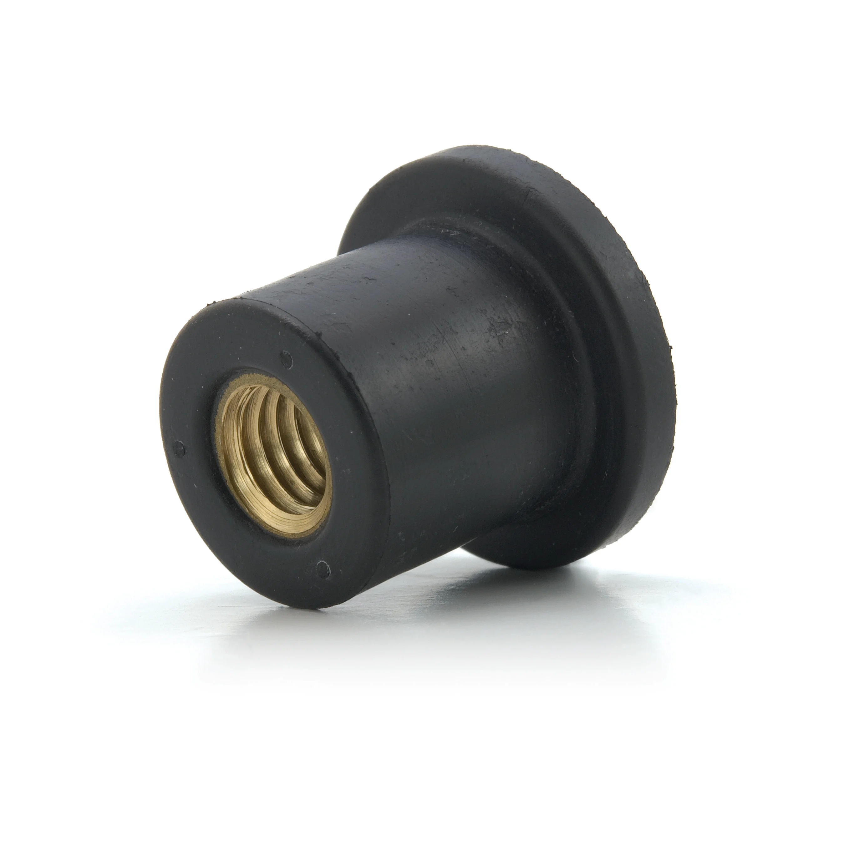 黑色POP螺母铆螺母的特写镜头